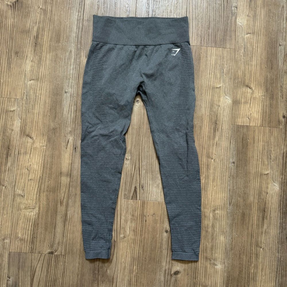 Gymshark Vital Seamless 2.0 Leggings Smokey Grey Marl Women's‎ No Tag